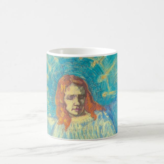 Caneca De Café Meia figura de um anjo por Vincent van Gogh (Centro)