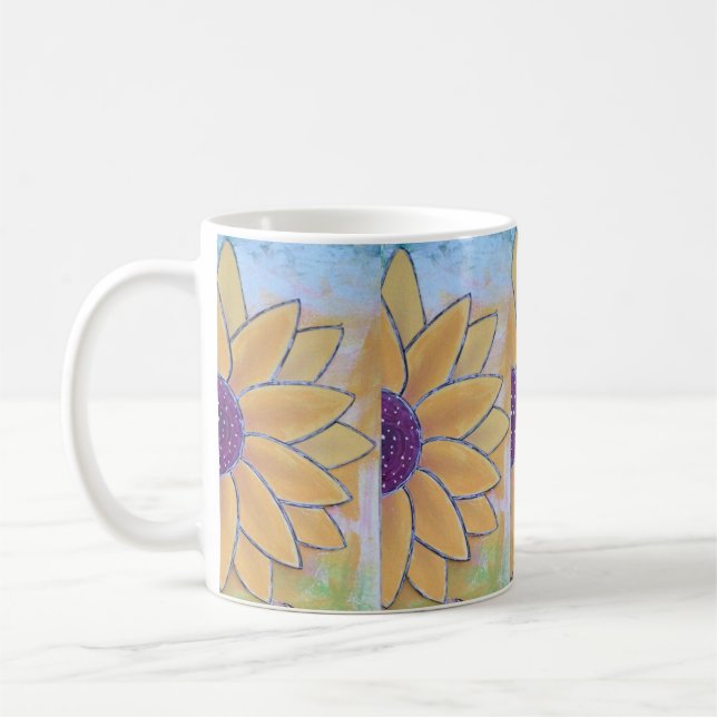 Caneca De Café Meia-Flor (Esquerda)