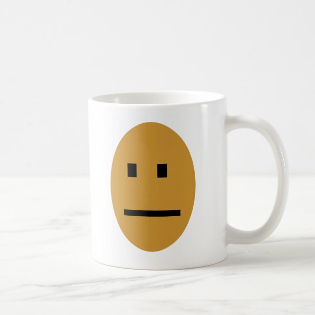 Caneca De Café Meia galinha, meio Egro (Direita)