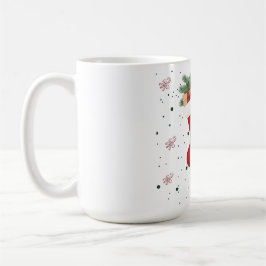 Caneca De Café Meias de Natal e Presentes Fofo Design de Férias