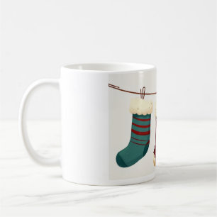 Caneca De Café meias de natal presentes