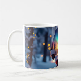 Caneca De Café Meias Leggings Pais Natal Paisagem de Sonho
