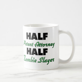 Caneca De Café Meio assassino do zombi do advogado de patente