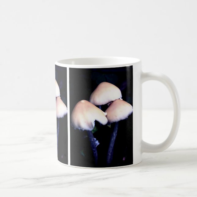 Caneca De Café Meio-Noite Mushroom Nature (Direita)