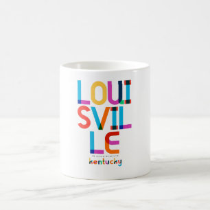 Caneca De Café Meio século de Louisville Kentucky, Pop Art,