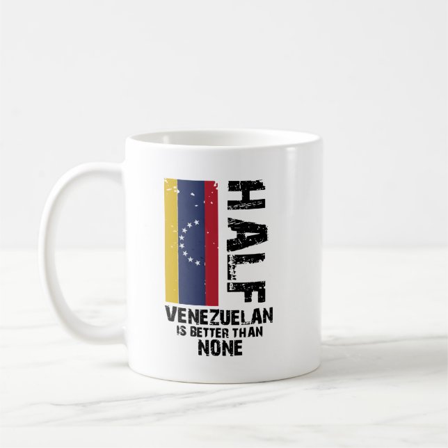 Caneca De Café Meio venezuelano melhor que nenhum2 (Esquerda)