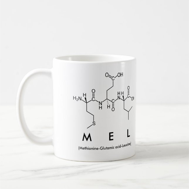 Caneca De Café Mel peptide (Esquerda)