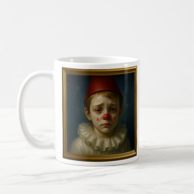 Caneca De Café Melancholy Pierrot (Esquerda)