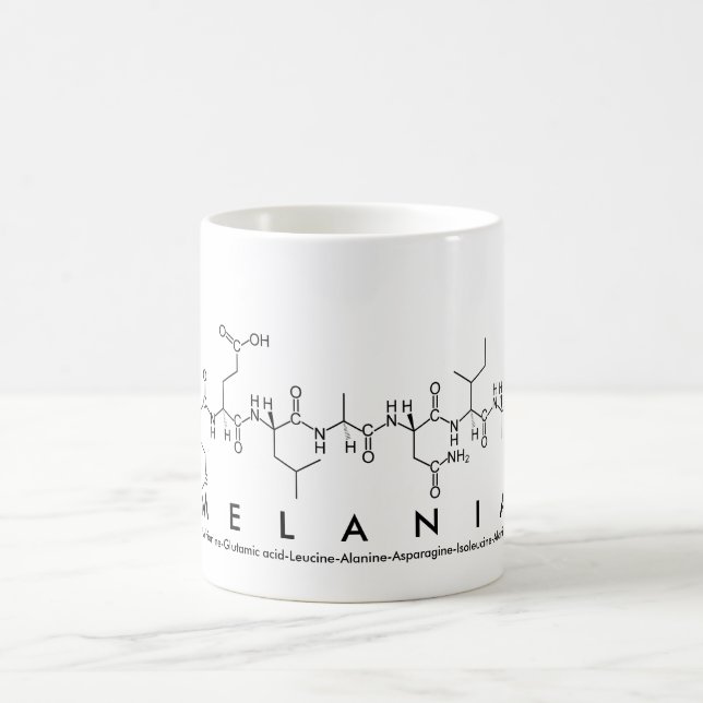 Caneca De Café Melania peptide mug (Centro)