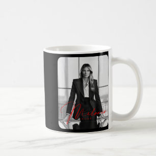 Caneca De Café Melania Trump 2025 Foto de Inauguração de Primeira