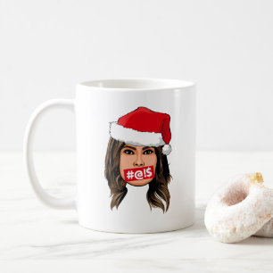 Caneca De Café MELANIA TRUMP Christmas