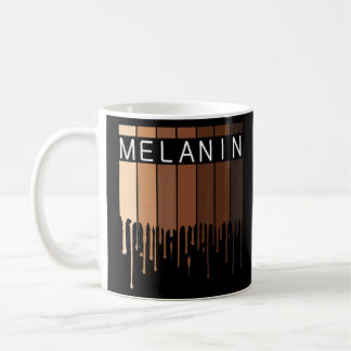 Caneca De Café Melanin African American Black Drippin Melanin