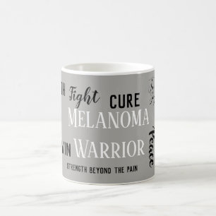 Caneca De Café Melanoma Warrior