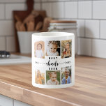 Caneca De Café Melhor Abuela - Colagem de Fotos para Netos<br><div class="desc">Celebrar a "Melhor Abuela Nunca" com esta Mug personalizada de café fotográfica para netos. Este presente pensativo apresenta uma bela coleção de fotos acalentadas capturando momentos especiais, complementada por uma mensagem sincera. Feito de cerâmica de alta qualidade, ele é seguro para a conveniência e a durabilidade tanto para micro-ondas quanto...</div>