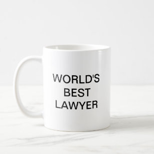 Caneca De Café Melhor advogado do mundo