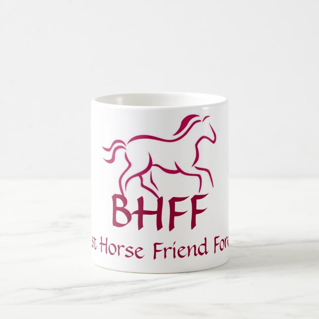 Caneca De Café Melhor Amigo Cavalo Para Sempre (Centro)
