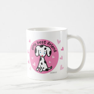 Caneca De Café melhor amigo das meninas