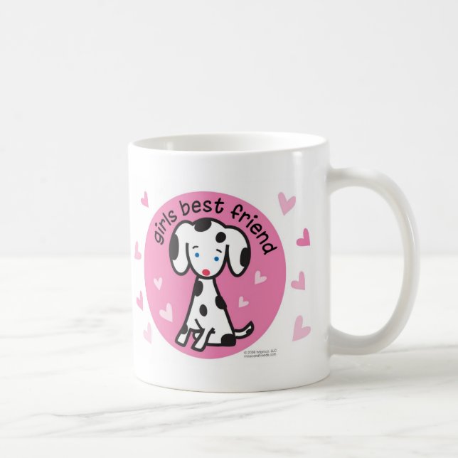 Caneca De Café melhor amigo das meninas (Direita)