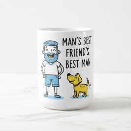 Caneca De Café Melhor Amigo do Melhor Amigo do Homem Dia dos Pais