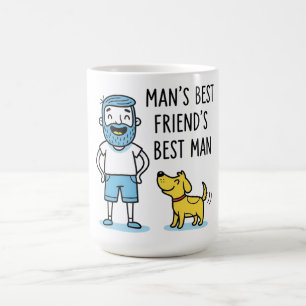 Caneca De Café Melhor Amigo do Melhor Amigo do Homem Dia dos Pais