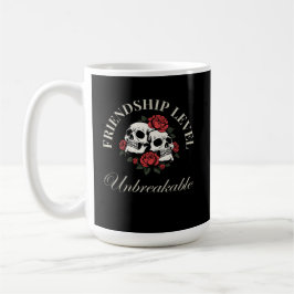 Caneca De Café Melhor Amigo, Nível de Amizade: Inquebrantável, am