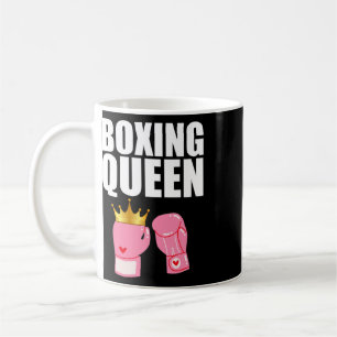 Caneca De Café Melhor Arte de Boxe Para Luvas de Boxe de Mulheres