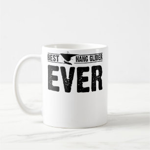 Caneca De Café Melhor Asa Delta de Todos os Tempos - Asa Delta Vo