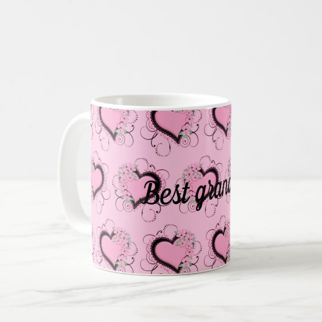 Caneca De Café Melhor avó (Frente Esquerda)