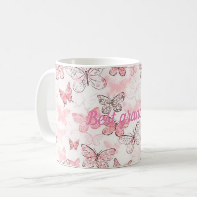 Caneca De Café Melhor avó (Frente Esquerda)