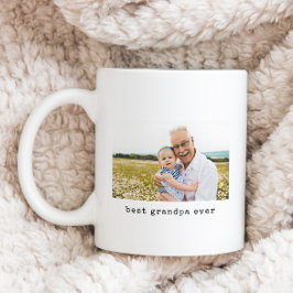 Caneca De Café Melhor Avô de Ever Foto Minimalista