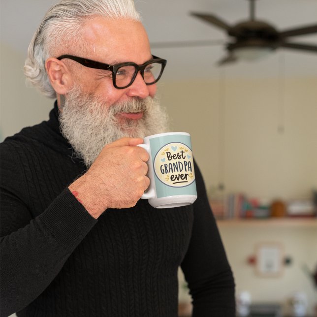 Caneca De Café Melhor Avô De Mug (Let Grandpa know that he's the best with this thoughtful mug! )