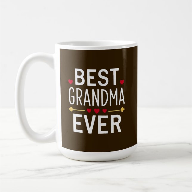 Caneca De Café Melhor avó de todas (Esquerda)