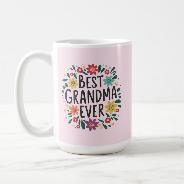 Caneca De Café Melhor avó de todas (Esquerda)