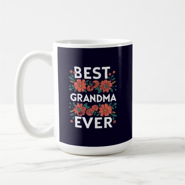 Caneca De Café Melhor avó de todas (Esquerda)