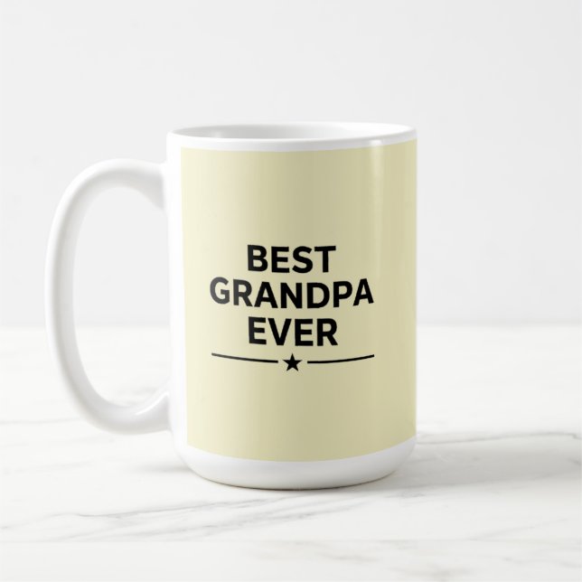 Caneca De Café Melhor avô de todos  (Esquerda)