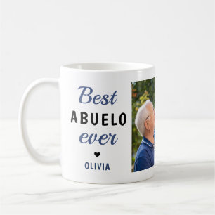 Caneca De Café Melhor AVÔ de Todos 2 Colagem de Fotos Personaliza