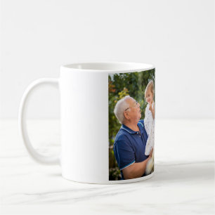 Caneca De Café Melhor avô de todos adicione foto nome clássico el