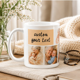 Caneca De Café Melhor Avô de Todos Colagem de Fotos Dia dos Avós