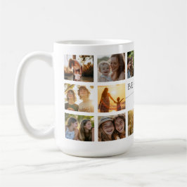 Caneca De Café Melhor Avó de Todos os Tempos Colagem de Fotos Can
