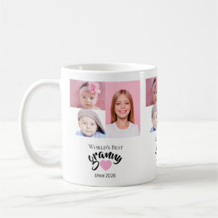 Caneca De Café Melhor Avó do Mundo Desde o Ano 3 Foto Fofa