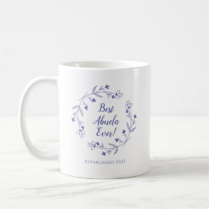 Caneca De Café Melhor Avó do Mundo Sempre Família Floral de Porta