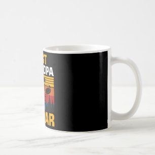 Caneca De Café Melhor Avô Pelo Jogador de Disc Golf Par