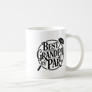 Caneca De Café Melhor Avô Por Par Dia de os pais Golf Lover Grand