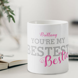 Caneca De Café Melhor Bestido  Bestie Cute Bestie BFF