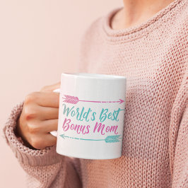 Caneca De Café Melhor Bônus do Mundo Mãe