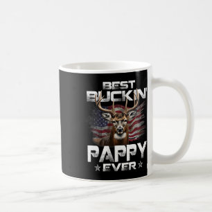 Caneca De Café Melhor Buckin' Pappy Ever A Bandeira Dos Eua Caça 