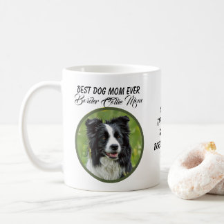 Caneca De Café Melhor Cachorro Mãe Na Fronteira Collie Mãe Mug