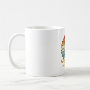 Caneca De Café Melhor Camisa de Punho Cerrado Vintage do Pai Dálm