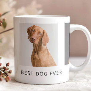 Caneca De Café Melhor Canino Já Personalizado Mug De Fotografia