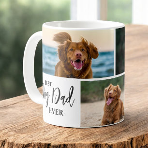 Caneca De Café Melhor Cão Algum Dia Personalizado Foto De Pet